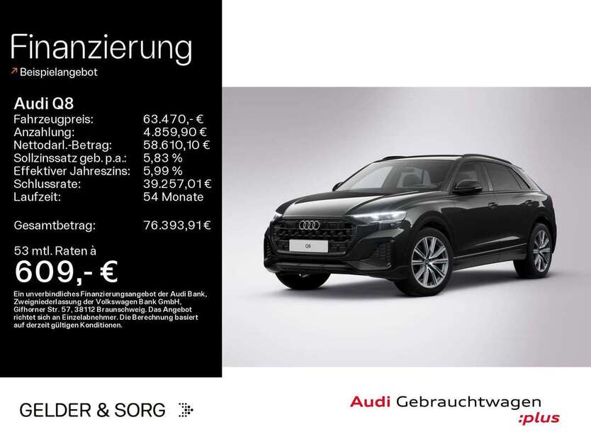 Audi Q8 30.846 km 63.470 € Coburg 96450