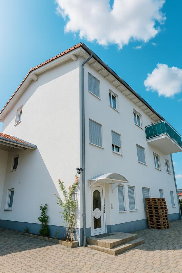 Wohn- und Geschäftshaus mit Halle im Industriegebiet Dieburg