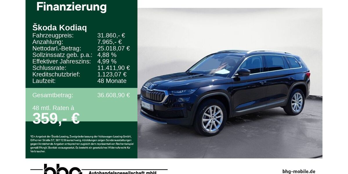 Skoda Kodiaq 68.783 km 30.960 &euro; Reutlingen 72770
