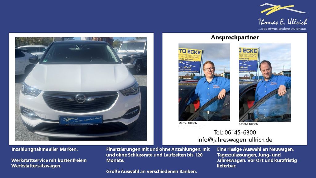 Opel Grandland (X) 55.300 km 17.995 &euro; Rüsselsheim 65428