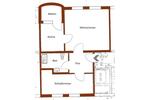 Etagenwohnung Spremberg - 2 Zimmer, 57 m&sup2;, 415&euro; | Angebot:26635978