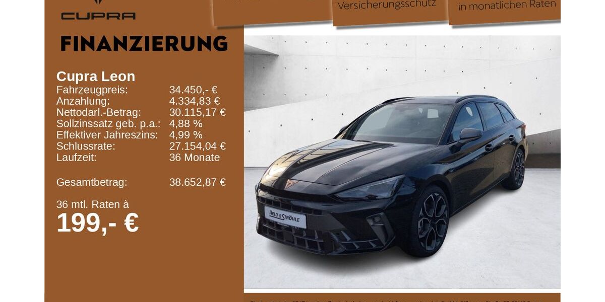 Cupra Leon 13.001 km 31.850 &euro; Neu-Ulm 89231