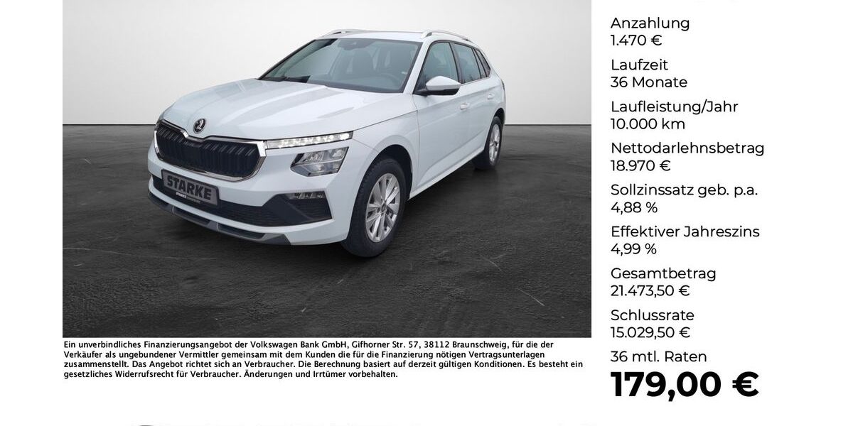 Skoda Kamiq 8.771 km 19.990 &euro; Georgsmarienhütte 49124