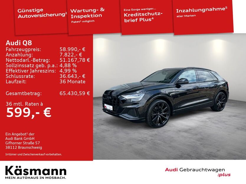 Audi Q8 60.912 km 58.990 € Mosbach 74821