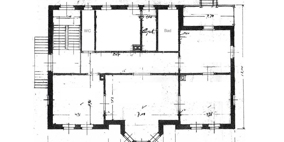 Großzügige 5-Zimmer - Wohnung in Gründerjahrevilla in Arnstadt 5 zimmer