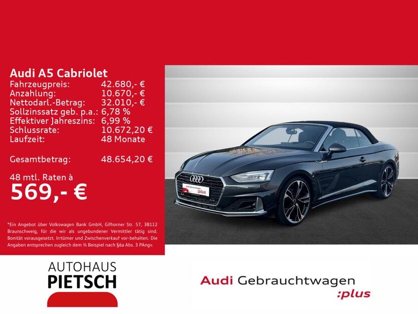 Audi A5 7.999 km 42.680 € Bünde 32257