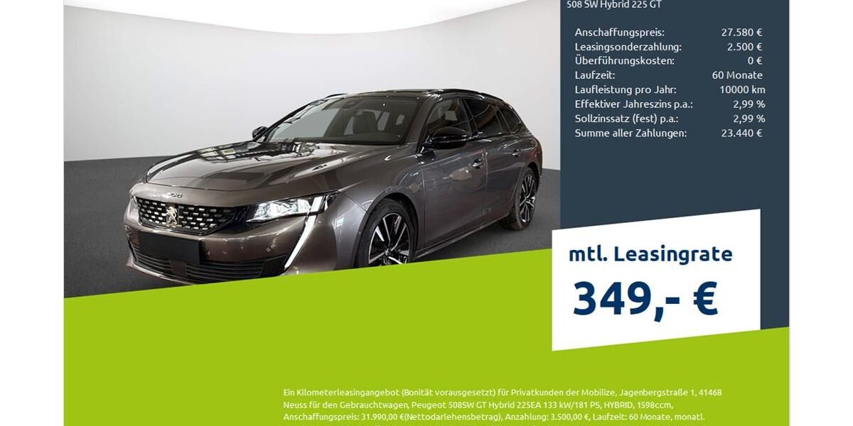 Peugeot 508 58.796 km 26.880 € Münster - Amelsbüren 48163
