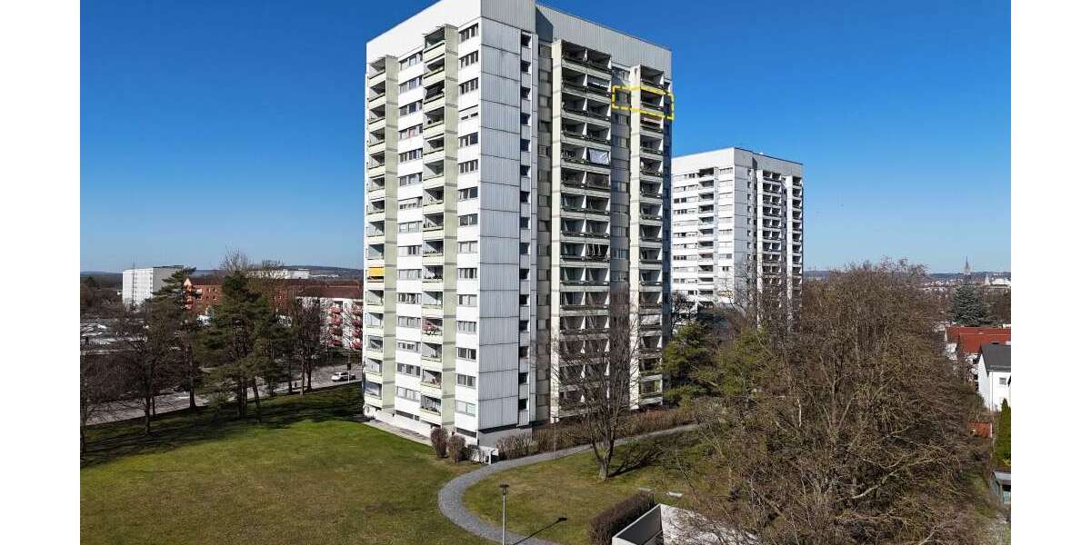 Etagenwohnung Neu-Ulm Ulm - 3 Zimmer, 75 m&sup2;, 199.000&euro; | Angebot:25545198