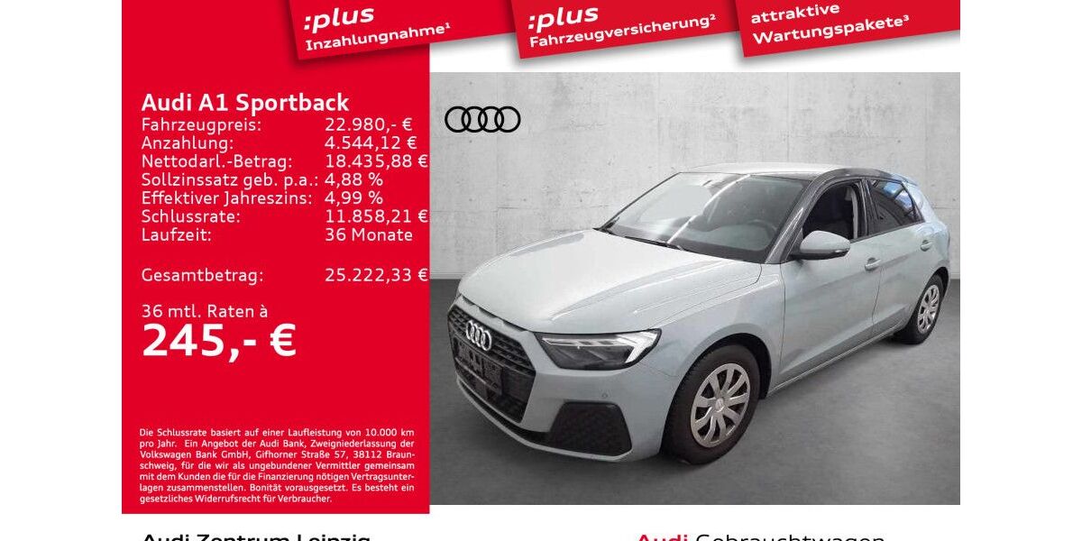 Audi A1 15.574 km 22.980 &euro; Leipzig 04129