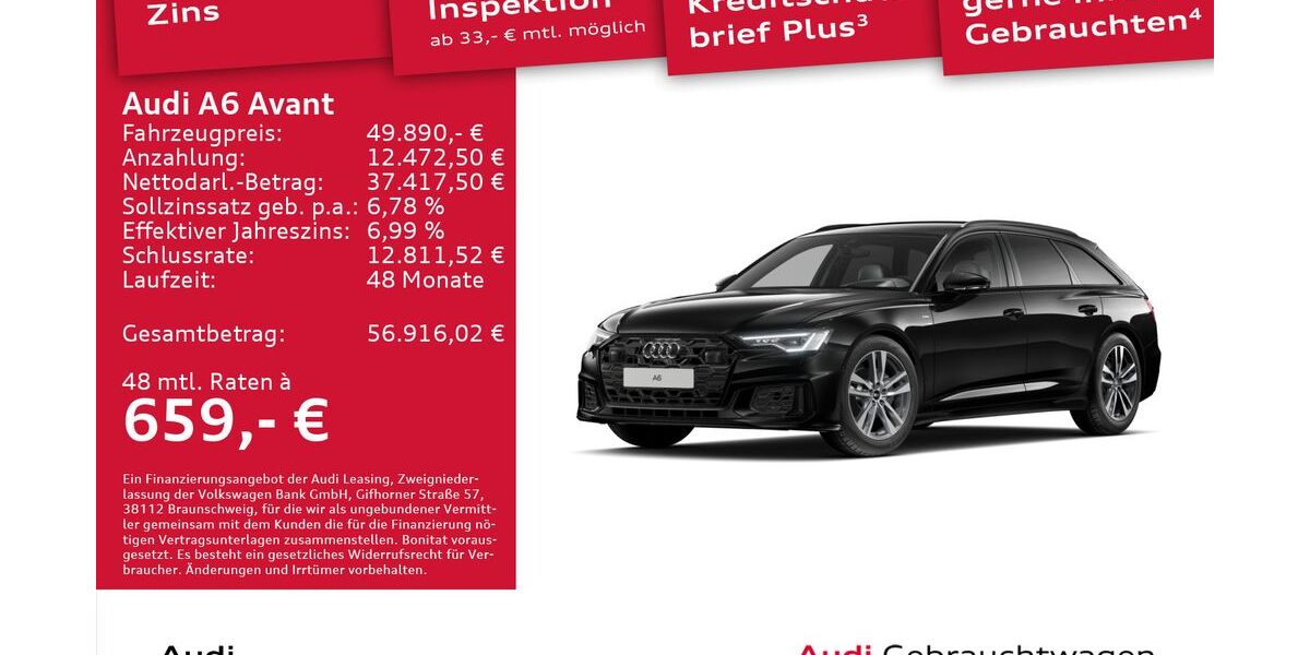 Audi A6 29.302 km 49.890 &euro; Dresden 01067