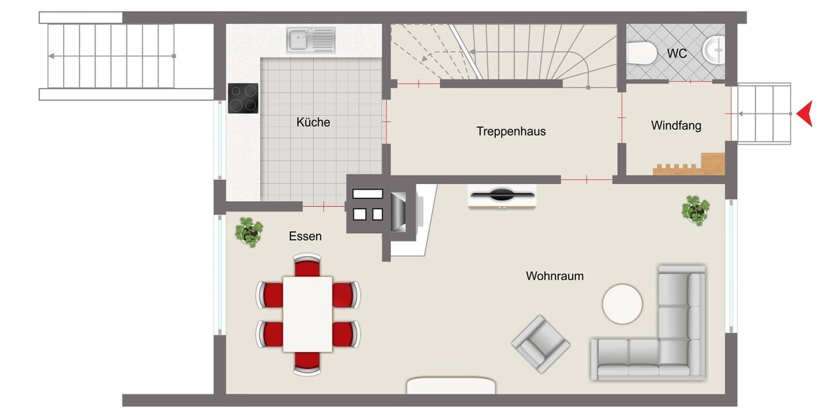 Reihenendhaus mit viel Platz - Einfamilienhaus Hildesheim Marienburger Höhe | Angebot:27071102