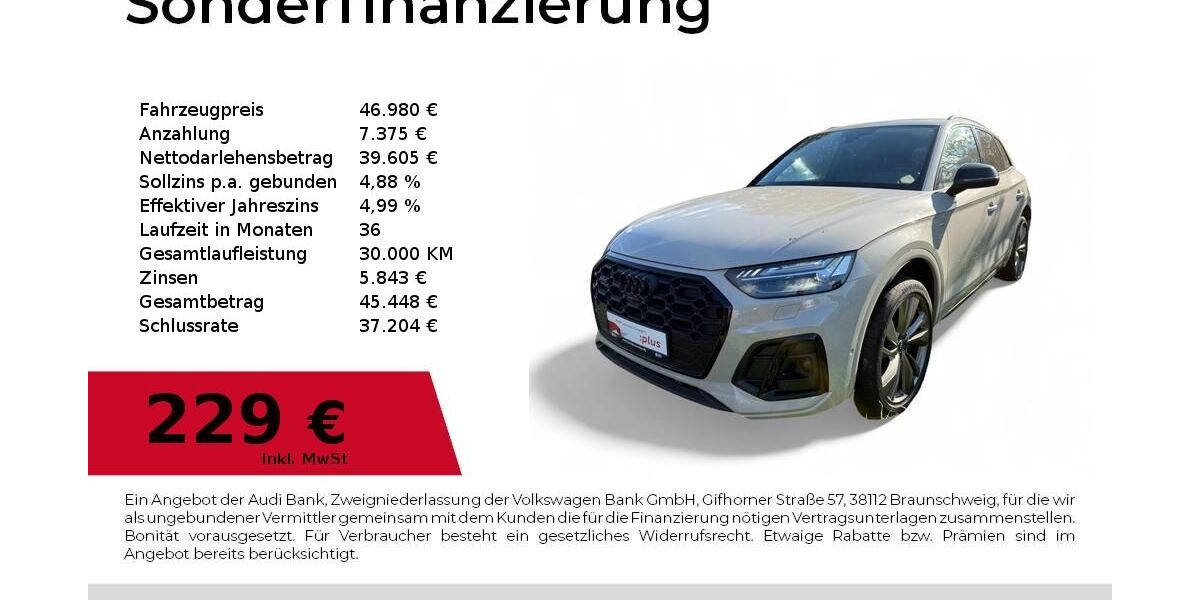 Audi Q5 6.454 km 46.480 &euro; Dessau-Roßlau 06844