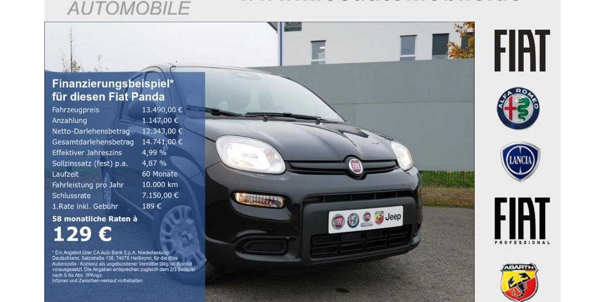 Fiat Panda 10.600 km 13.490 € Koblenz 56072