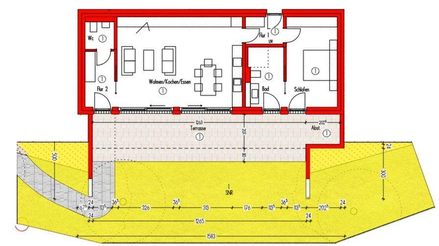 Etagenwohnung Eppingen - 2 Zimmer, 94 m&sup2;, 486.700&euro; | Angebot:26069544