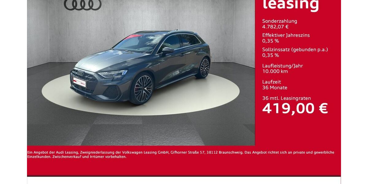 Audi A3 3.200 km 46.980 &euro; Halle 06122