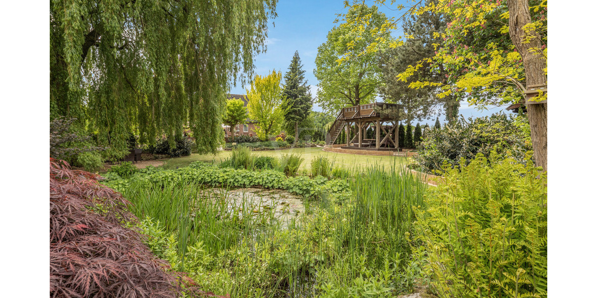 Luxus im Grünen: Traumgarten trifft Top-Invest – Selbsttragendes Refugium im Außenbereich - Zweifamilienhaus Hörstel Hörstel | Angebot:25172471