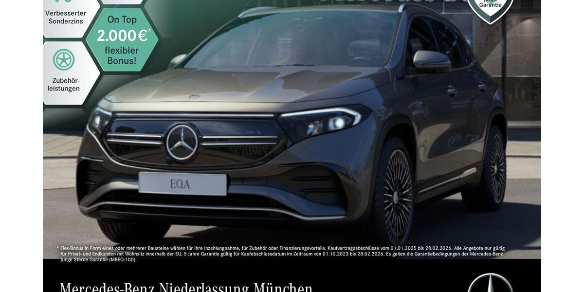 Mercedes-Benz EQA 28.196 km 29.490 € München 80636