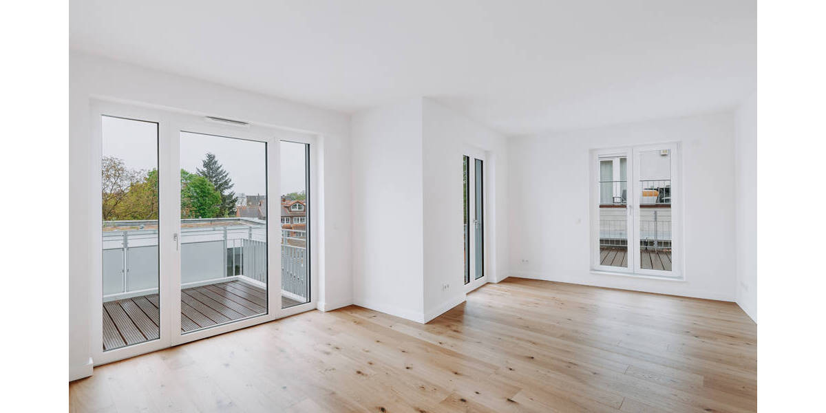 Etagenwohnung Lüneburg Rotes Feld - 2 Zimmer, 69 m&sup2;, 460.000&euro; | Angebot:26585360