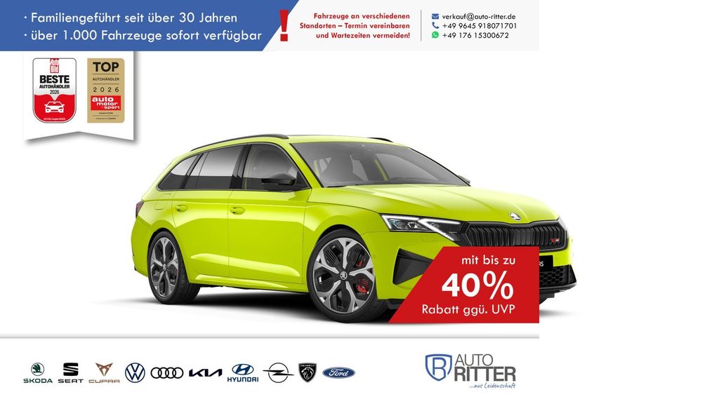 Skoda Octavia 1.447 km 43.590 &euro; Eschenbach 92676