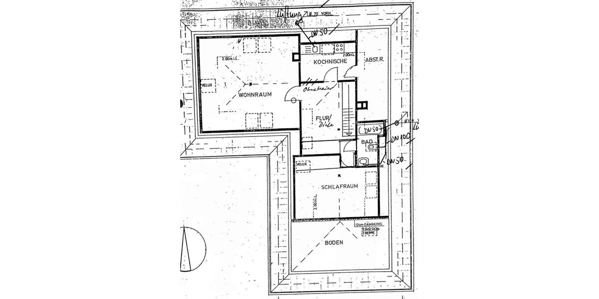 Dachgeschoßwohnung Rosengarten - 2.5 Zimmer, 65 m&sup2;, 902&euro; | Angebot:24982206