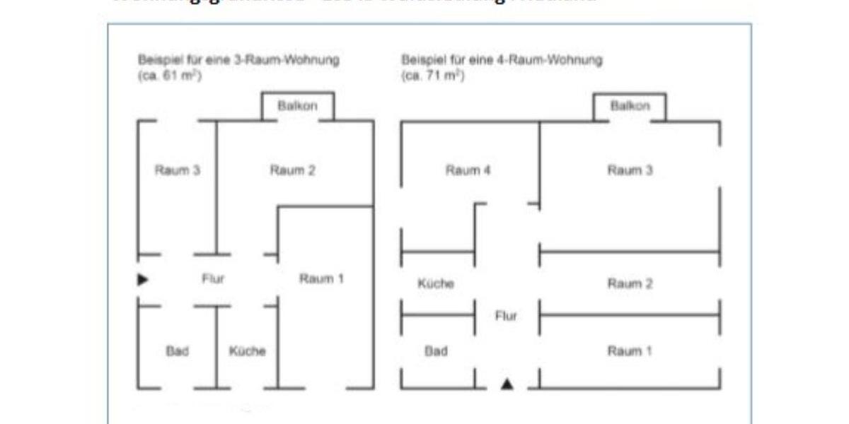 3-Zi.-Whg, 61 m², 1.OG, Balkon, VDSL, Wärmepumpe, Wallbox 3 zimmer