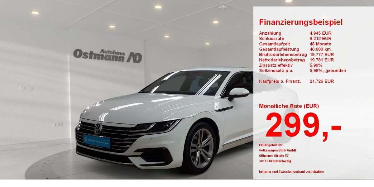 VW Arteon 89.445 km 24.726 &euro; Melsungen 34212