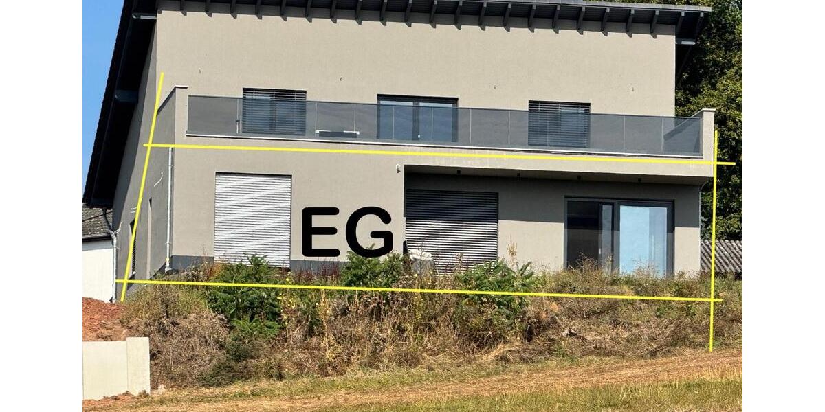 Barrierefreie NEUBAU EG-Wohnung mit Kamin & Garten (von Privat) 4 zimmer