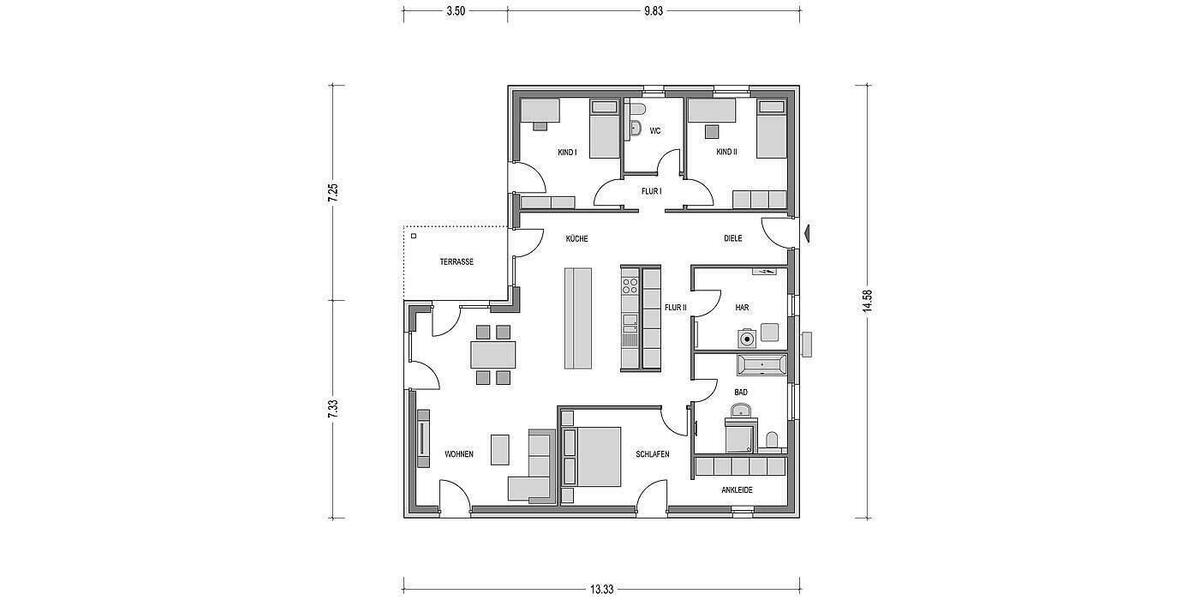Einfamilienhaus Suhlendorf - 4 Zimmer, 149 m&sup2;, 270.000&euro; | Angebot:8950976