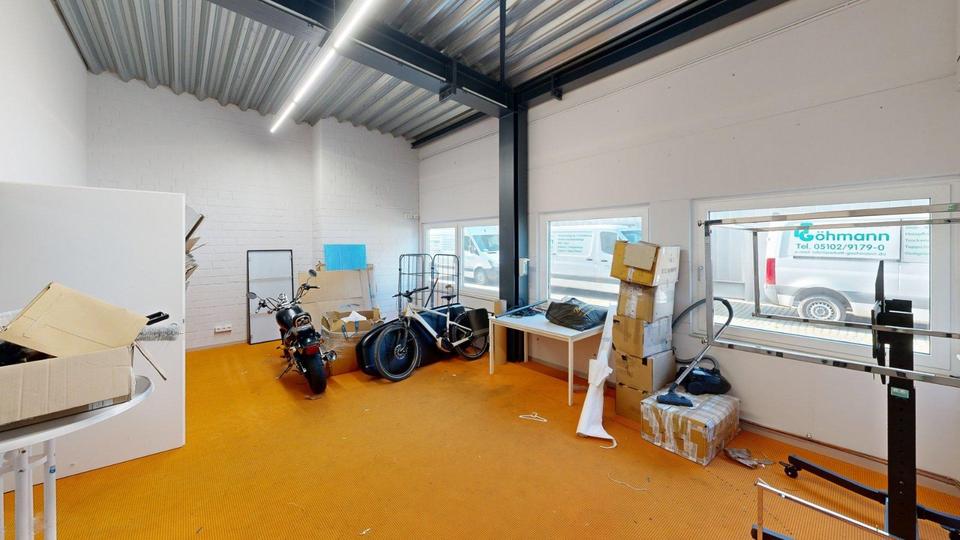 Hannover Laatzen - Gewerbefläche bzw Lager Aktenlager mit 340 m² zu vermieten, Küche, WC zimmer