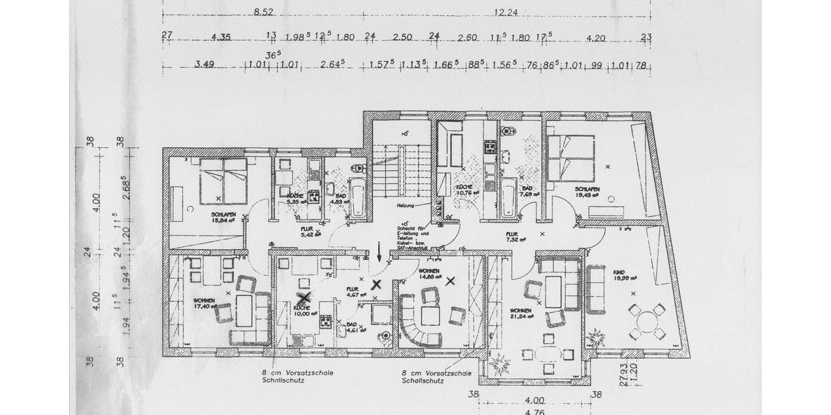 [Entwurf] Neue Immobilie1-Raum Wohnung mit Einbauküche und Nebengelass 265 EUR - Appartement Wittenberge | Angebot:27040280