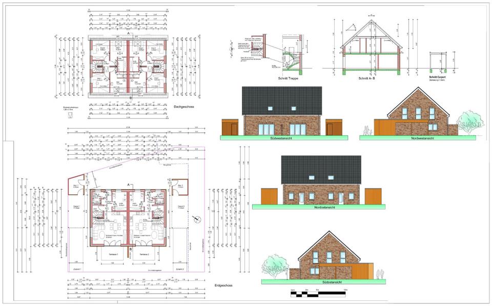 Doppelhaushälfte Schortens - 1.200&euro; | Angebot:24417119