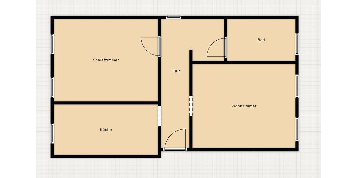 Miete - Helle Wohnung in Grambow zum Sofortbezug! 2 zimmer
