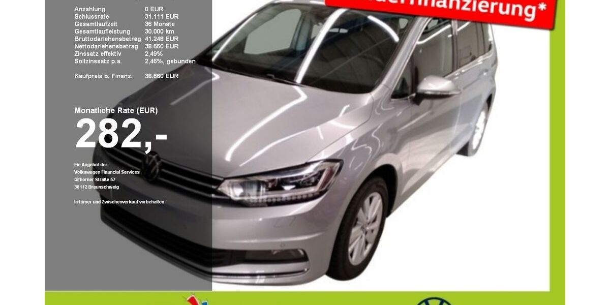 VW Touran 5.204 km 38.660 &euro; Mainburg 84048