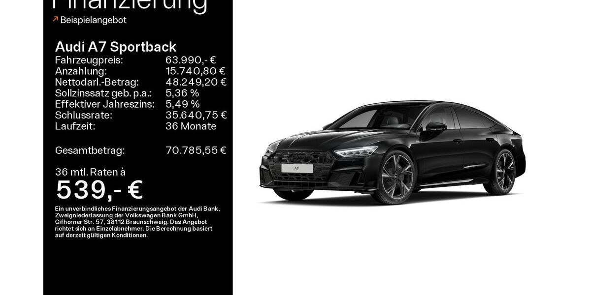 Audi A7 15.272 km 63.990 &euro; Haßfurt 97437