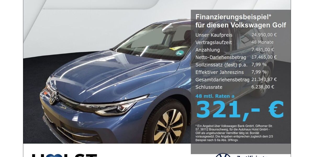 VW Golf 25.175 km 24.950 &euro; Scheeßel 27383