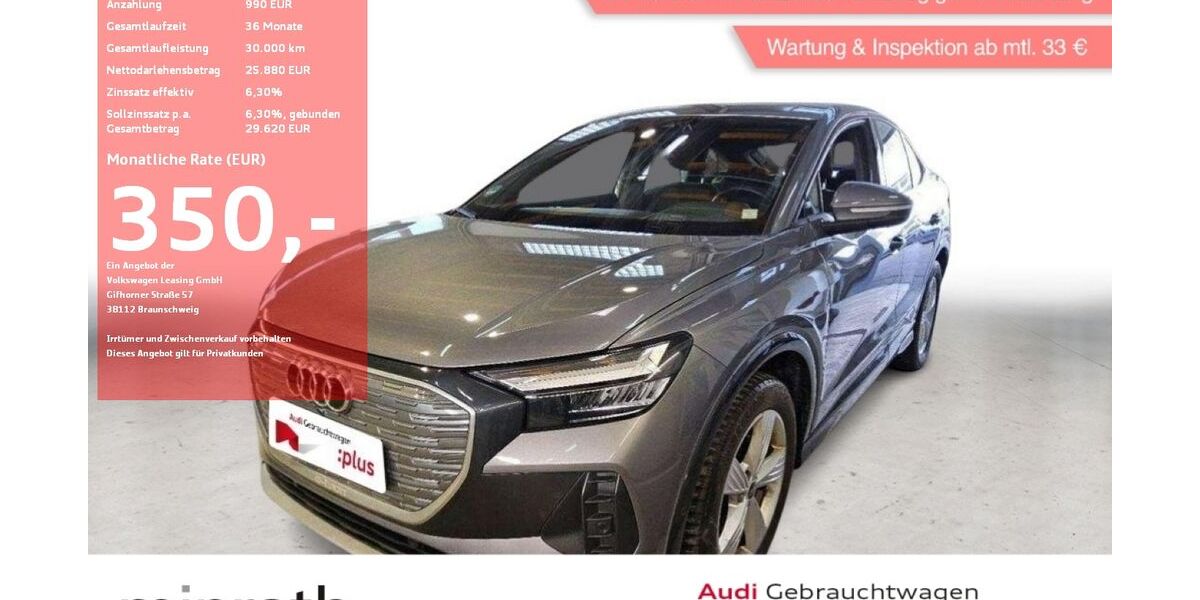 Audi Q4 e-tron 106.805 km 25.380 &euro; Moers-Hülsdonk 47441