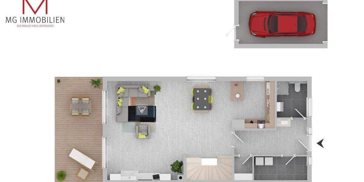 Doppelhaushälfte Kaiserslautern Innenstadt - 4 Zimmer, 195 m&sup2;, 635.000&euro; | Angebot:25108957