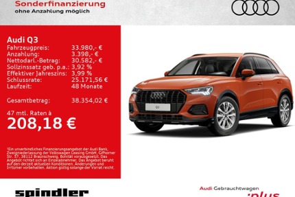 Audi Q3 5.000 km 33.980 &euro; Kitzingen 97318