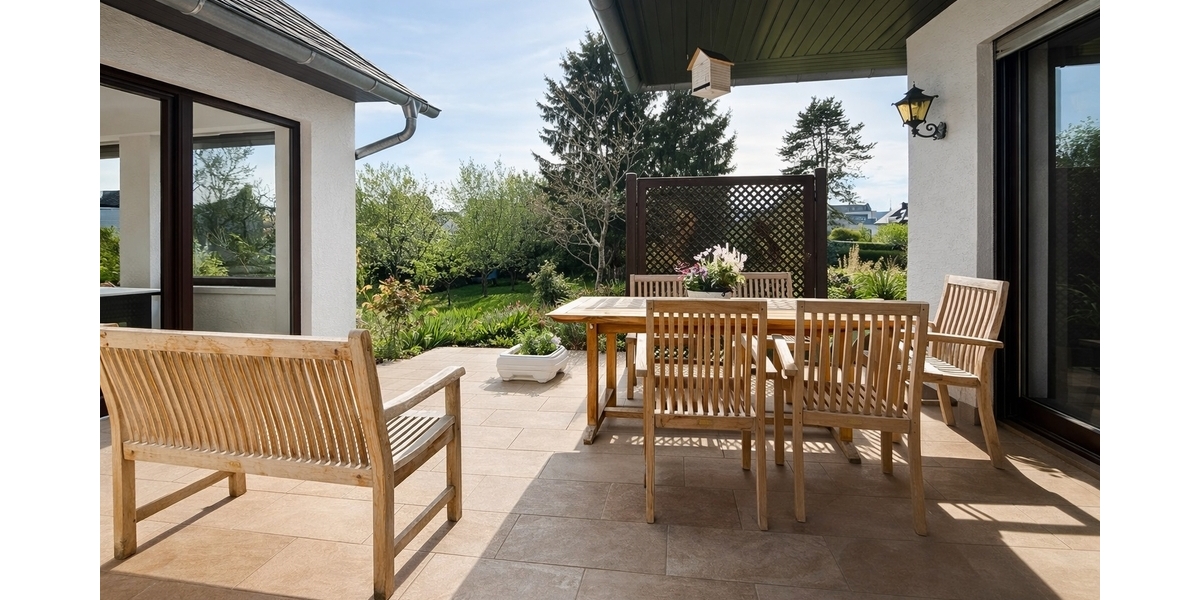 Frankfurt-Nieder-Erlenbach: Einmalige Lage! Großzügiges Villenanwesen am Bebauungsrand - Einfamilienhaus Frankfurt am Main Bonames | Angebot:26334718