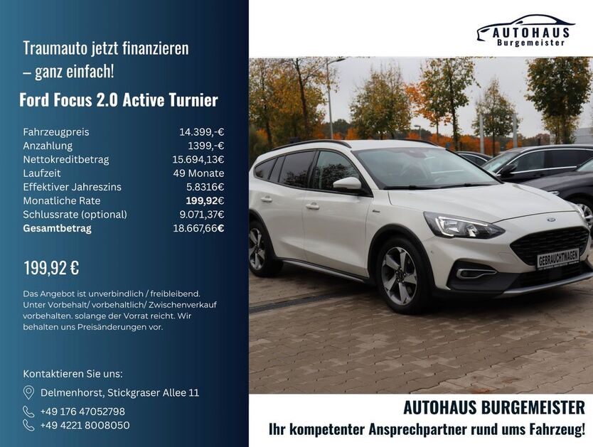 Ford Focus 149.979 km 14.399 € Delmenhorst 27751