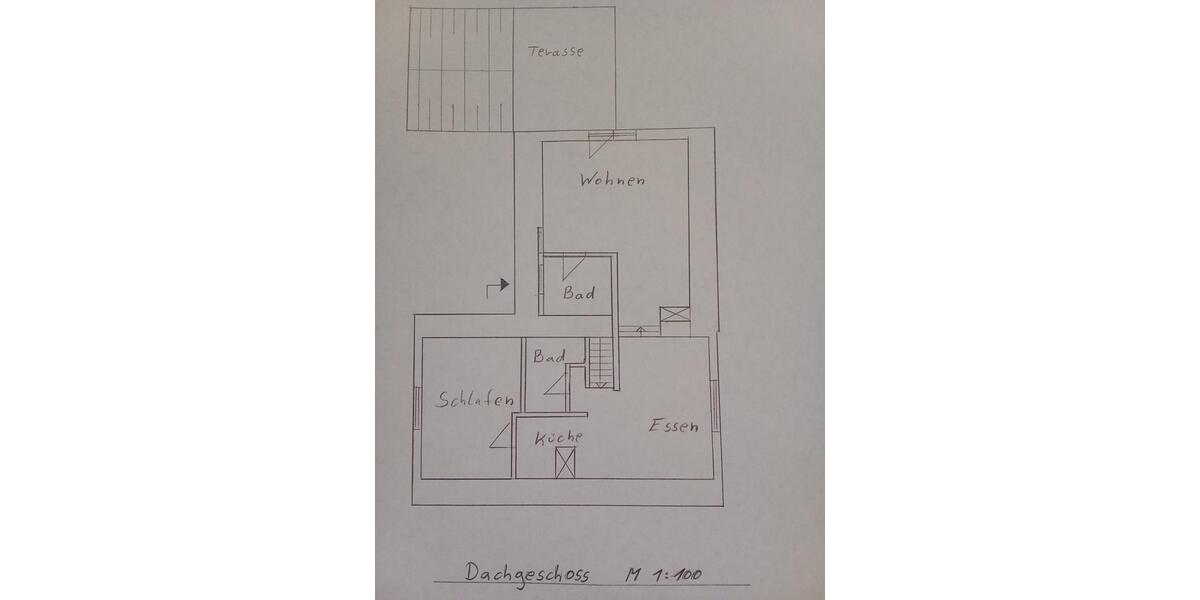 Dachgeschoßwohnung Trittau - 2 Zimmer, 86 m&sup2;, 1.195&euro; | Angebot:26399519