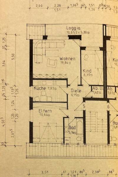 Etagenwohnung Nienburg - 3 Zimmer, 64 m&sup2;, 149.500&euro; | Angebot:26187318
