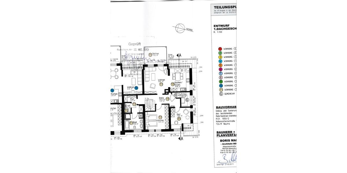 Maisonettenwohnung Neufra - 6 Zimmer, 136 m&sup2;, 282.000&euro; | Angebot:26572971
