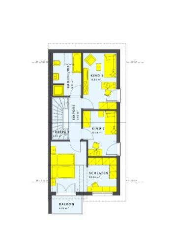 Doppelhaushälfte Wimsheim - 5 Zimmer, 125 m&sup2;, 745.014&euro; | Angebot:26702707