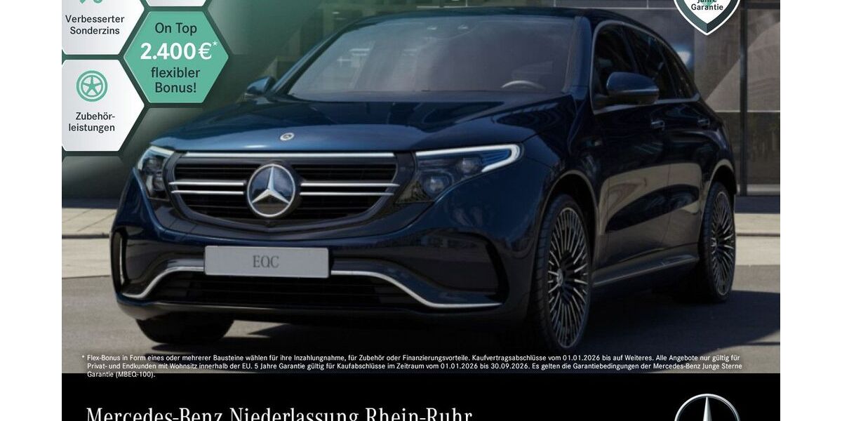 Mercedes-Benz EQC 55.295 km 38.990 &euro; Düsseldorf 40231