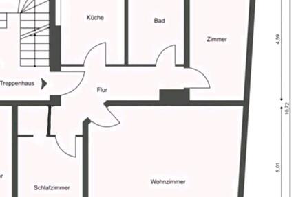 Wohnung Wittenberge - 2.5 Zimmer, 78 m&sup2;, 585&euro; | Angebot:25407257