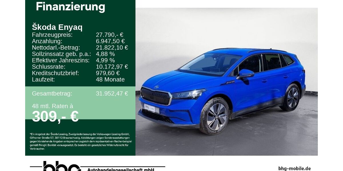 Skoda Enyaq 36.736 km 27.790 &euro; Durmersheim 76448