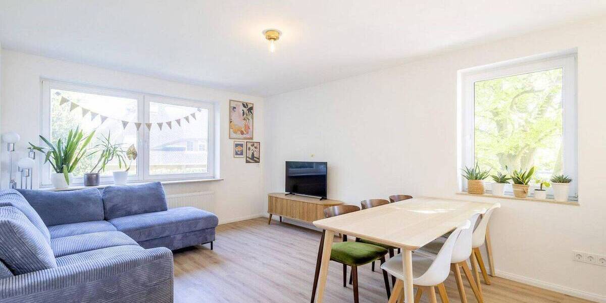 Etagenwohnung Norderstedt Glashütte - 3 Zimmer, 62 m&sup2;, 285.000&euro; | Angebot:26595423