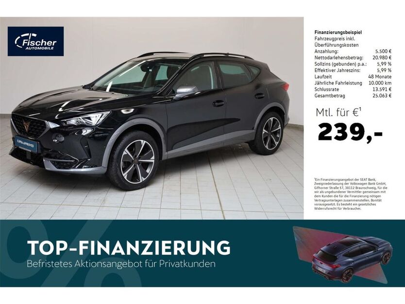Cupra Formentor 44.511 km 26.480 € Amberg 92224