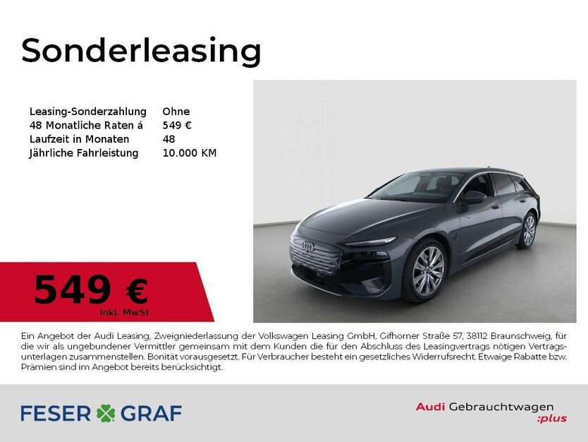 Audi A6 e-tron 7.029 km 58.990 € Magdeburg 39126